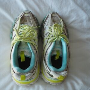 37.5 Balenciaga TRACK White/Yellow Sneakers